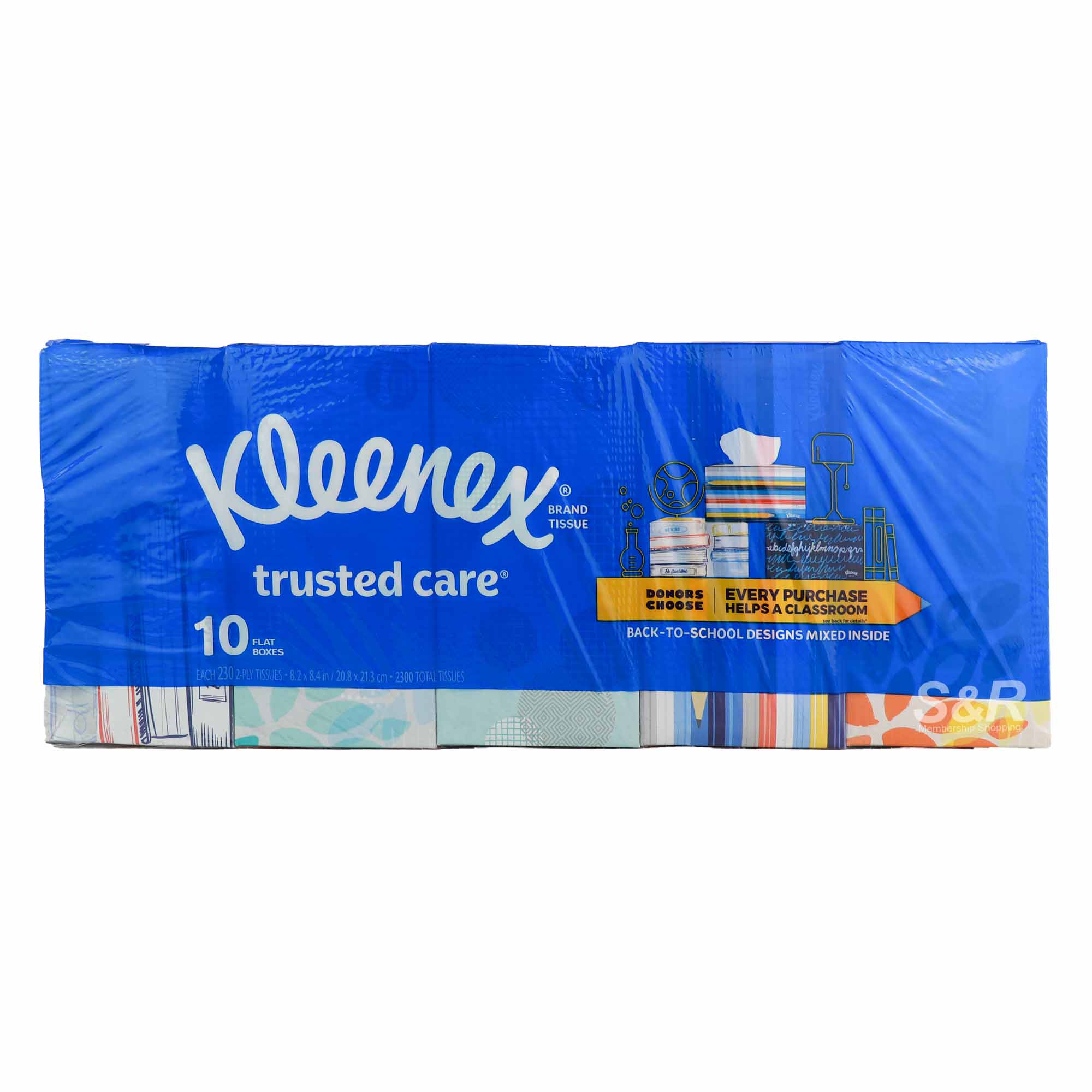 Kleenex Trusted Care 2-Ply Tissue 10pcs Kleenex Trusted Care 2-Ply Tissue 10pcs